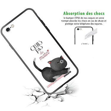 Avis Evetane Coque en verre trempé iPhone 6 Plus / 6S Plus Chuis pas du matin