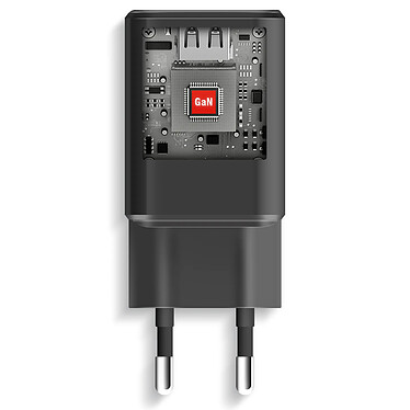 Acheter Swissten Chargeur Mural 2 USB C GaN 65W + USB 18W Charge Rapide Design Compact Noir