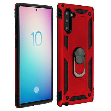 Avizar Coque Rouge Bi-matières pour Samsung Galaxy Note 10