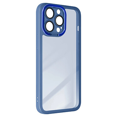 Avizar Coque pour iPhone 15 Pro Max Bague support vidéo  Bleu