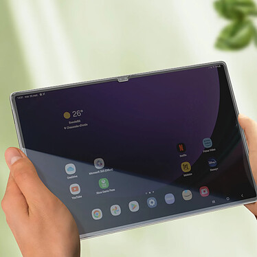 Acheter 4smarts Verre Trempé pour Samsung Galaxy Tab S9 Ultra et Tab S8 Ultra Anti-Rayures Adhésion Totale  Transparent