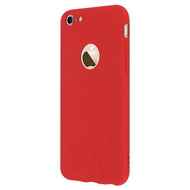 Avis Forcell  Coque iPhone 6 , iPhone 6S Coque Soft Touch Silicone Gel Souple Rouge