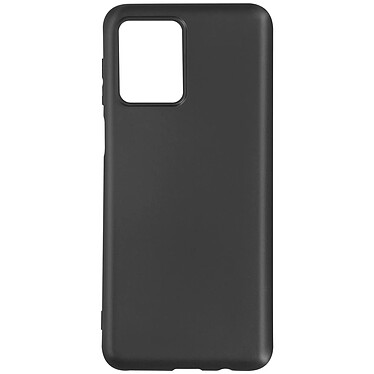 Avizar Coque pour Motorola Moto G54 en Silicone gel flexible fine et légère  Noir