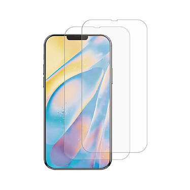 Myway Pack 2 Protection d'écran pour Apple iPhone 13 / 13 Pro Plates Anti-rayures Transparent