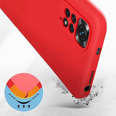 Avis Avizar Coque pour Xiaomi Redmi Note 11 et 11s Silicone Semi-rigide Finition Soft-touch Fine fuschia