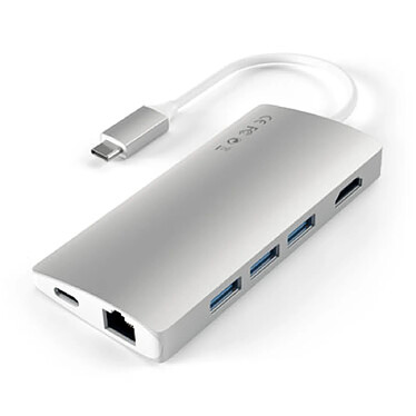 Avis Satechi Multiports USB-C 4K et Ethernet V2 Argent