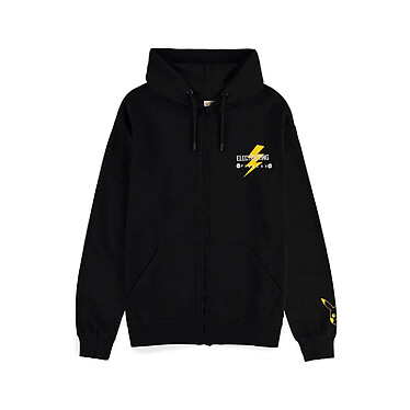 Pokémon - Sweat à capuche Pikachu Electrifying Line-art - Taille XL