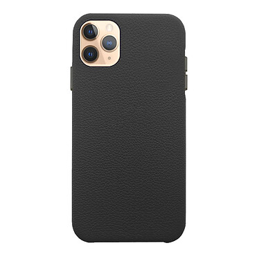 Evetane Coque iPhone 11 Pro effet cuir grainé Noir