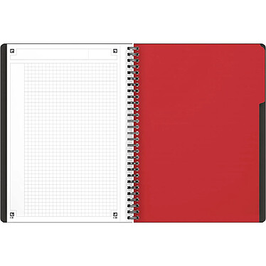 OXFORD Cahier 'ACTIVEBOOK' B5 quadrillé 80 feuilles 90g pas cher