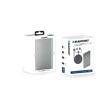 Avis Blaupunkt - Batterie externe 4000mAh avec câble 3-en-1 - BLP7100-143 - Gris Argent