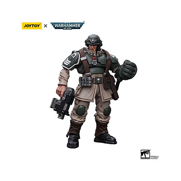 Avis Warhammer 40k - Figurine 1/18 Astra Militarum Cadian Command Squad Veteran Sergeant with Power