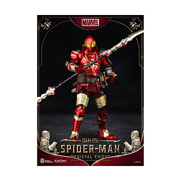 Marvel - Figurine Dynamic Action Heroes 1/9 Medieval Knight Iron Man 20 cm pas cher