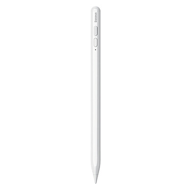 Baseus Stylet Tactile pour iPad Pointe Fine 1mm Autonomie 18h Rejet de Paume Blanc