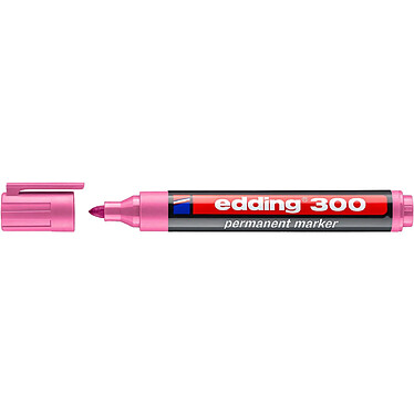 Avis EDDING Marqueur Permanent 300 Pointe Ronde Rose 1,5-3 mm x 10