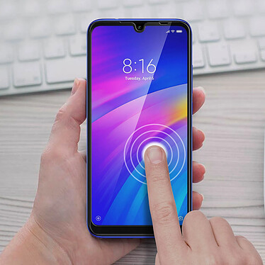 Avis Avizar Film Xiaomi Redmi 7 Protège écran Verre trempé 9H Bords biseautés