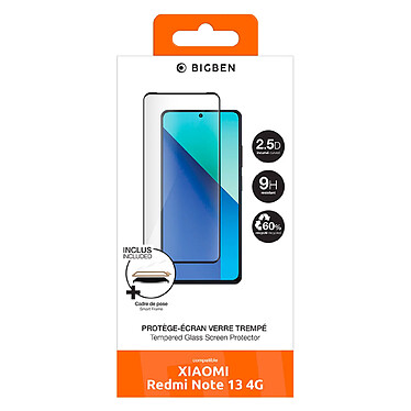 BigBen Connected Protection d'Écran pour Redmi Note 13 4G en Verre Trempé 2.5D Transparent pas cher