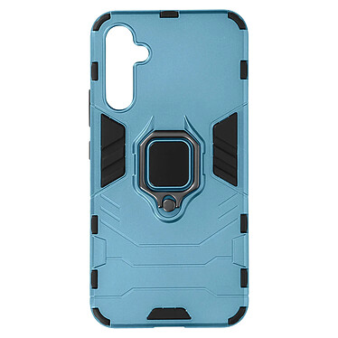 Avizar Coque pour Galaxy A34 5G Hybride Antichoc Bague Métallique Support  bleu