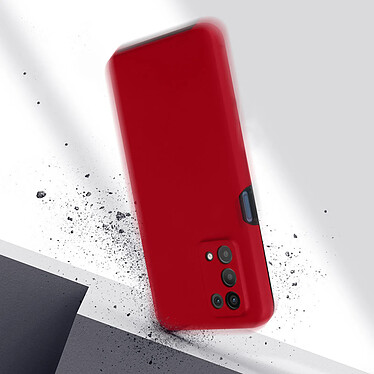 Avis Avizar Coque Oppo A54 5G et A74 5G Arrière Rigide et Avant Souple rouge