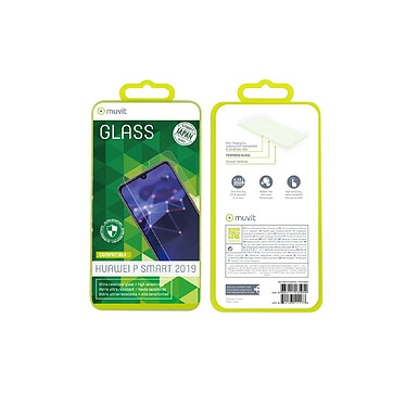 Avis Muvit Verre de protection d'écran pour Huawei P Smart 2019 Plat Anti-rayures Transparent