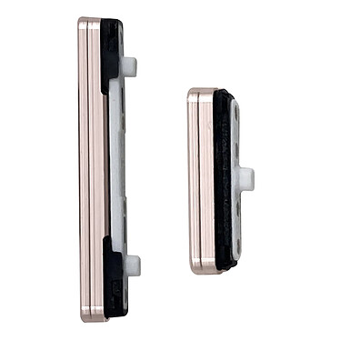 Avis Clappio Bouton Power et Volume pour Samsung Galaxy S22 et S22 Plus Rose Champagne