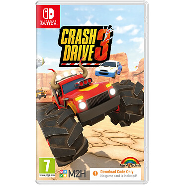 Crash Drive 3 Nintendo SWITCH (Code de téléchargement)