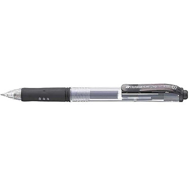 PENTEL Stylo roller à encre gel Hybrid Gel Grip K157, noir