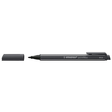 Avis STABILO Stylo-feutre pointMax, gris très foncé x 10