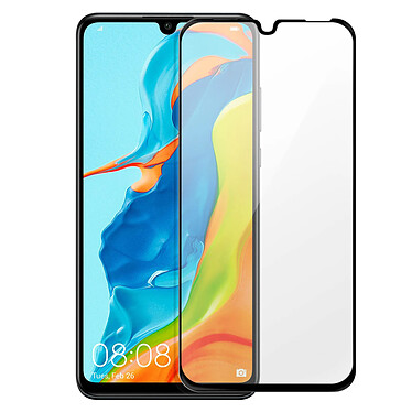 Avizar Film Écran Huawei P30 Lite Verre Trempé 9H Biseauté Transparent Bord noir