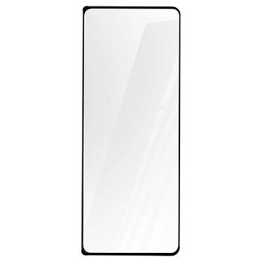 Avizar Verre trempé Écran Externe pour Samsung Z Fold 5 Résistant 9H Clair Contour Noir