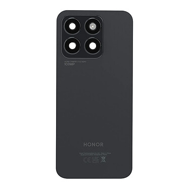 Clappio Couvercle arrière de remplacement pour Honor X8b Noir