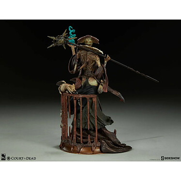 Court of the Dead - Statuette Xiall Osteomancers Vision 33 cm pas cher