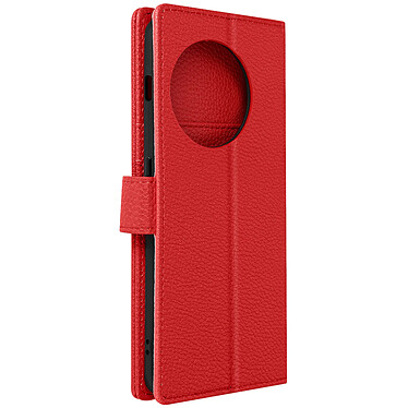 Avizar Etui pour Oneplus 11 avec Support Vidéo et Portefeuille  Rouge