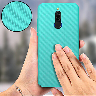 Nillkin Coque pour Xiaomi Redmi 8/8A Rigide Super Frosted Shield  Bleu turquoise pas cher