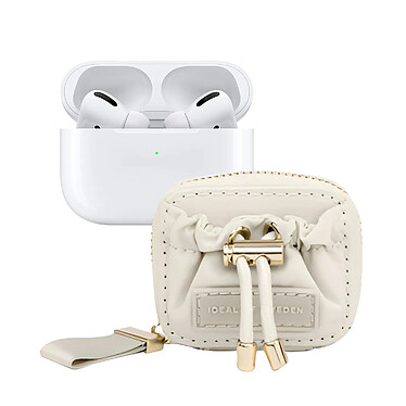 IDEAL OF SWEDEN Mini Sac pour AirPods Toute Génération Modèle Athena Beige