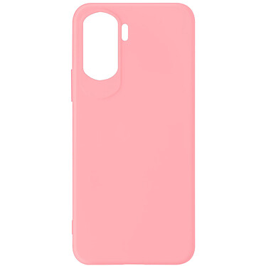 Avizar Coque pour Honor 90 Lite Silicone Semi-rigide Doux au Toucher  Rose poudré