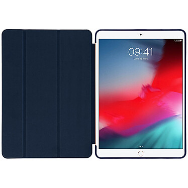 Avizar Housse iPad Air 3 2019 et iPad Pro 10.5 Support Vidéo Trifold Bleu nuit pas cher