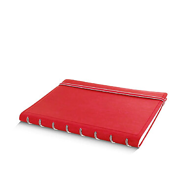 Avis FILOFAX Carnet de notes 'Notebook Classic Vif' rechargeable format A5, Rouge