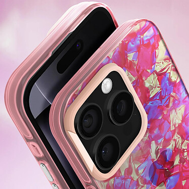 Avis Avizar Coque pour iPhone 16 Pro Antichoc Souple Tutti Frutti Rose