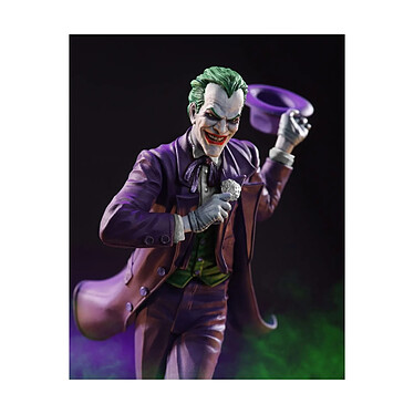 DC Direct - Statuette Resin 1/10 The Joker: Purple Craze - The Joker by Alex Ross 19 cm pas cher