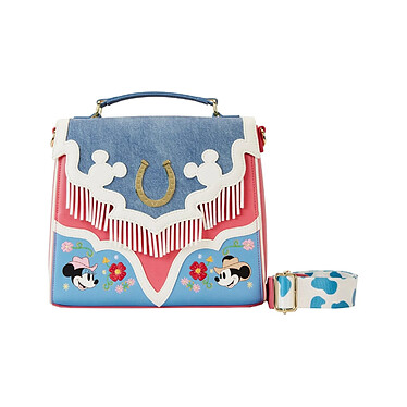 Disney - Sac à bandoulière Western Mickey and Minnie By Loungefly