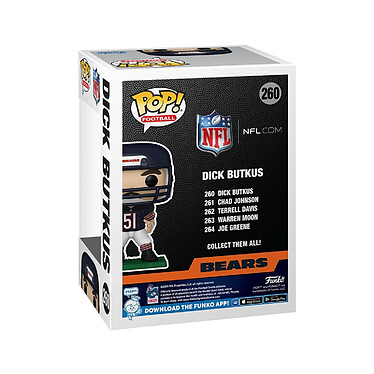 Avis NFL Legends - Figurine POP! Bears Dick Butkus 9 cm