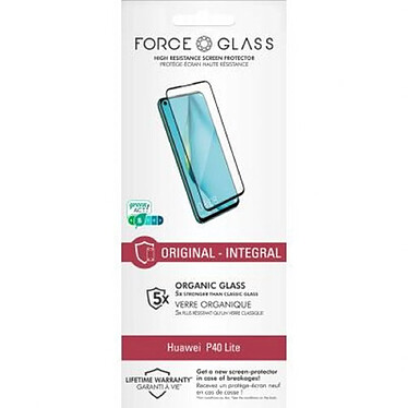 Avis Force Glass Pack de 5 Protège écrans pour Huawei P40 Lite en Verre 2.5D Original Transparent