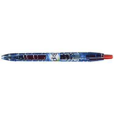 PILOT Stylo Bille Encre Gel B2P Pointe moyenne Rouge x 10