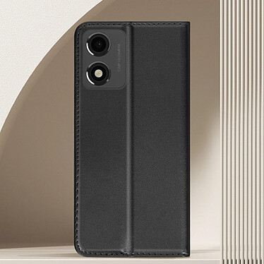 Acheter Avizar Étui pour Motorola Moto E14 Clapet Porte-carte Magnétique Noir