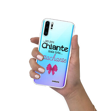 Evetane Coque Huawei P30 Pro/ P30 Pro New Edition silicone transparente Motif Un peu chiante tres attachante ultra resistant pas cher