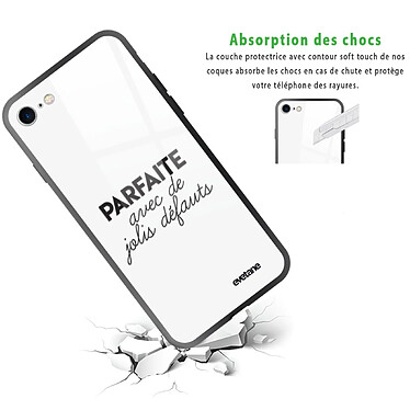 Avis Evetane Coque iPhone 7/8/ iPhone SE 2020/ 2022 Coque Soft Touch Glossy Parfaite Avec De Jolis Défauts Design