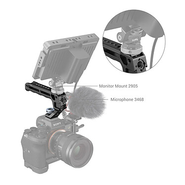 Avis SMALLRIG Poignée supérieur avec anti-gel - 3764