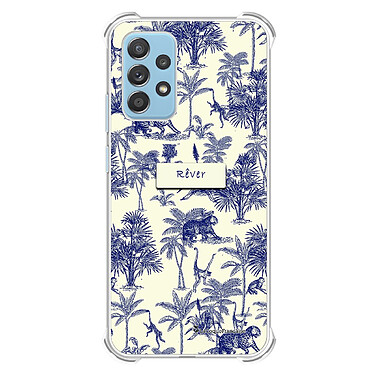 LaCoqueFrançaise Coque Samsung Galaxy A52 Silicone antichocs Solides coins renforcés  transparente Motif Botanic Rêve