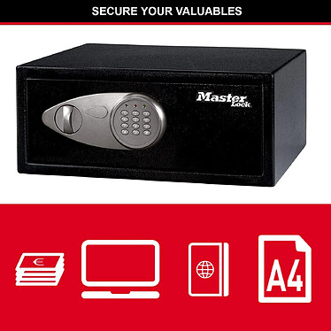 Avis MASTER LOCK Coffre-fort Master Lock Tresor, Combinaison Electronique 22L