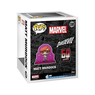 Avis Daredevil - Figurine POP! Daredevil 60th Anniversary  Deluxe Matt Murdock w/ Radar 13 cm